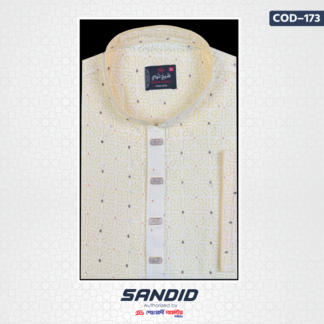 Premium Quality Print Panjbai Yellow