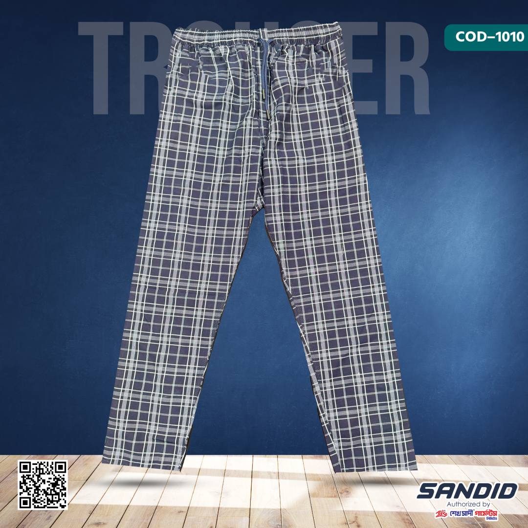Touser Check Dark Blue