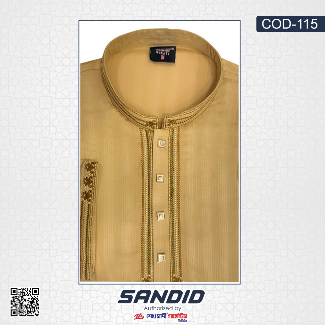 Premium Quality Embroidery Panjabi