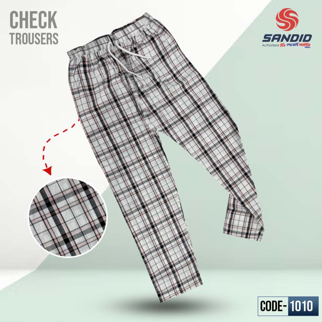 Men's CheckTrousers