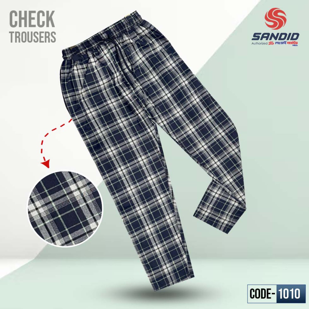 Men's CheckTrousers